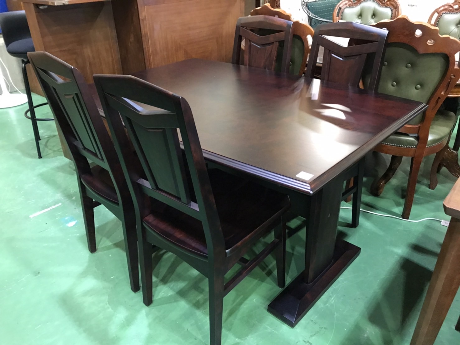 旭川家具｜和光｜神居民芸｜ダイニング5点セット買取致しました｜愛品  