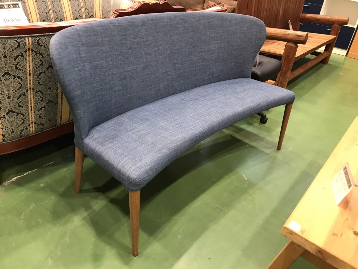 東京インテリア｜ダイニングベンチ｜JOURNEY2BACKREST BL買取致しまし  