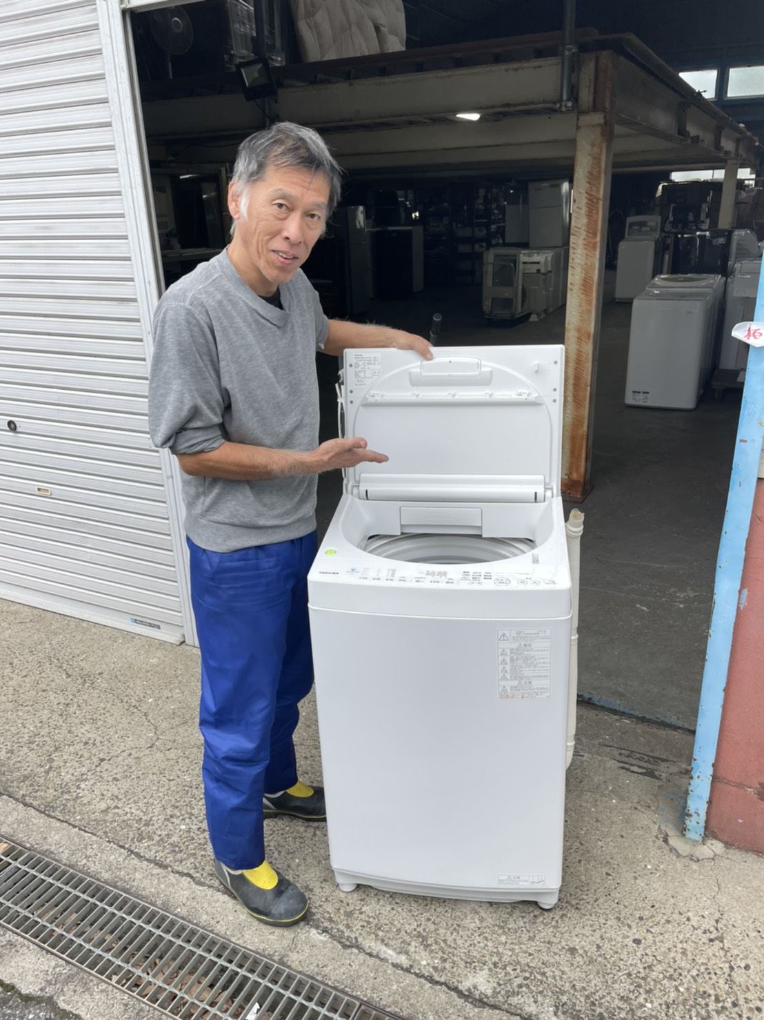 愛品倶楽部柏店】東芝 2018年製 7kg 洗濯機 AW-7D6 - 洗濯機