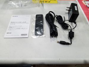 SONY外付けﾊｰﾄﾞﾃﾞｨｽｸ HD-V2