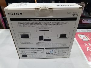 SONY外付けﾊｰﾄﾞﾃﾞｨｽｸ HD-V2