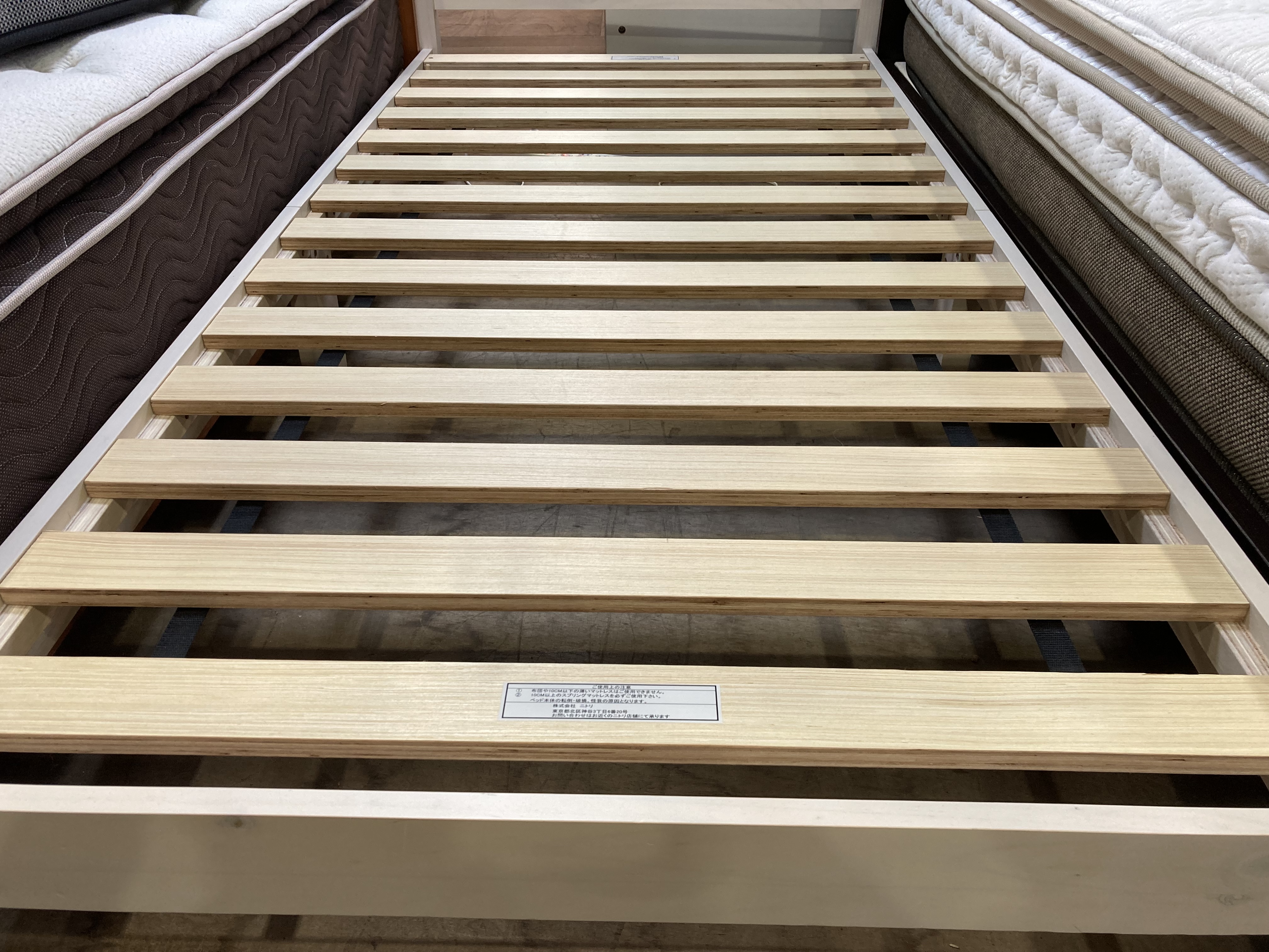 ROOMDECO｜ルームデコ｜シングルベッド入荷致しました！｜愛品館市原店 