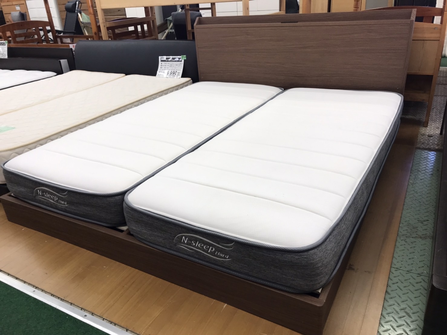 ニトリ｜クイーンベッド｜Nスリープハード02-VB買取致しました｜愛品館 
