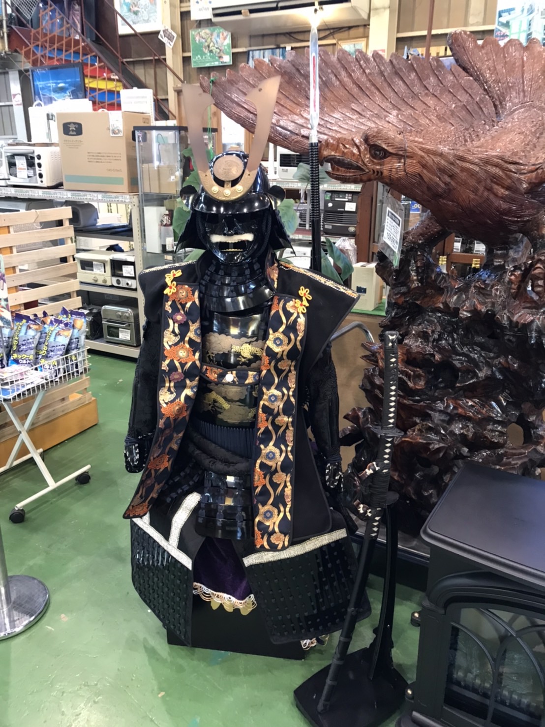 甲冑｜紺糸威二枚胴具足｜買取致しました。愛品館八千代店 