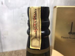 dunhill｜ダンヒル｜スコッチウイスキー｜オールドマスター買取致し 