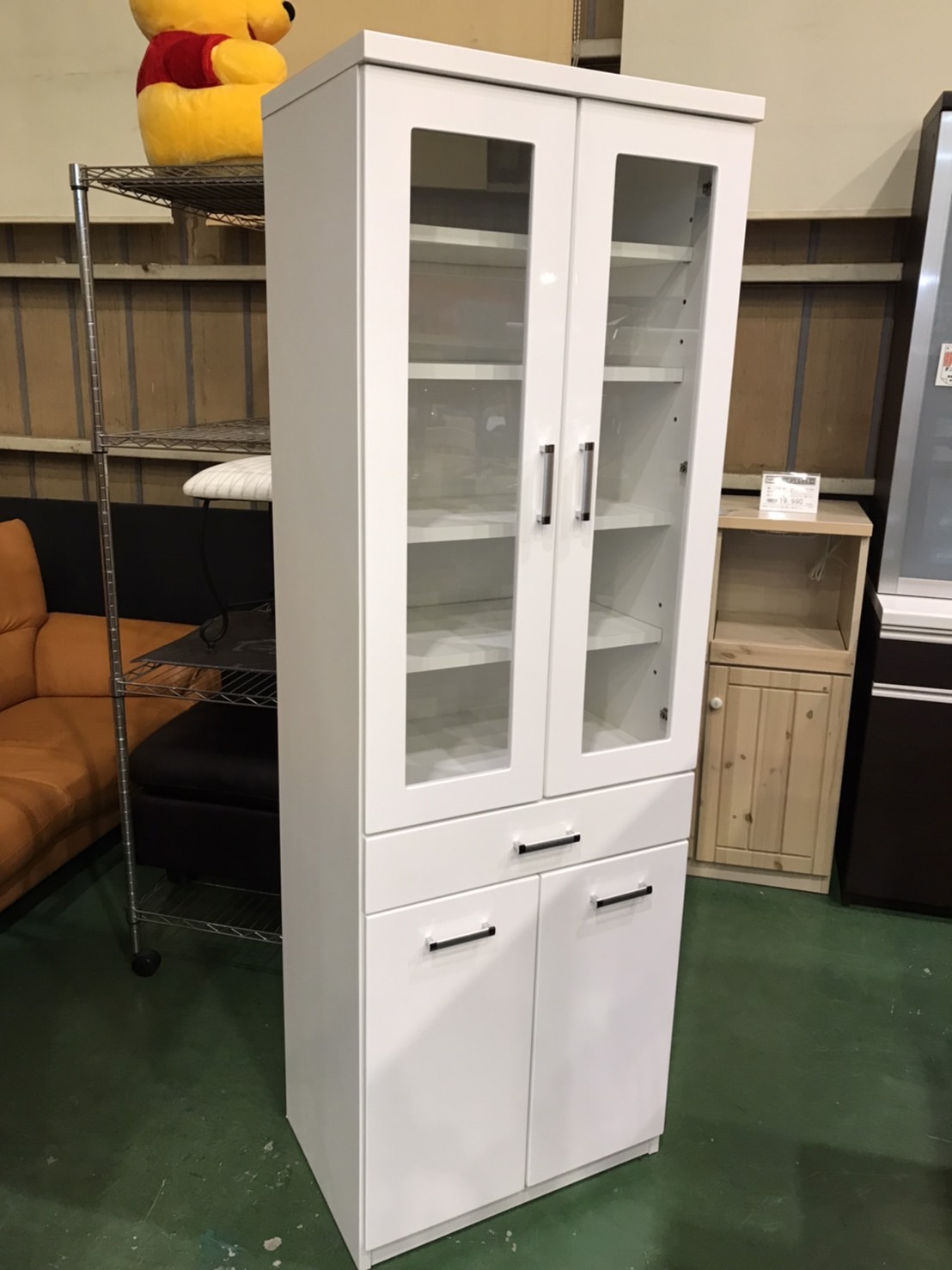 福岡 リサイクルショップ サンウッディ 大川家具 カップボード 