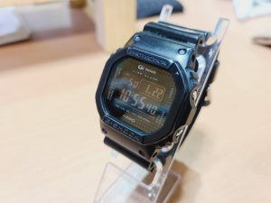 ジーショックカシオ腕時計 スマートフォンリンクモデル GB-5600B-1JF ブラック