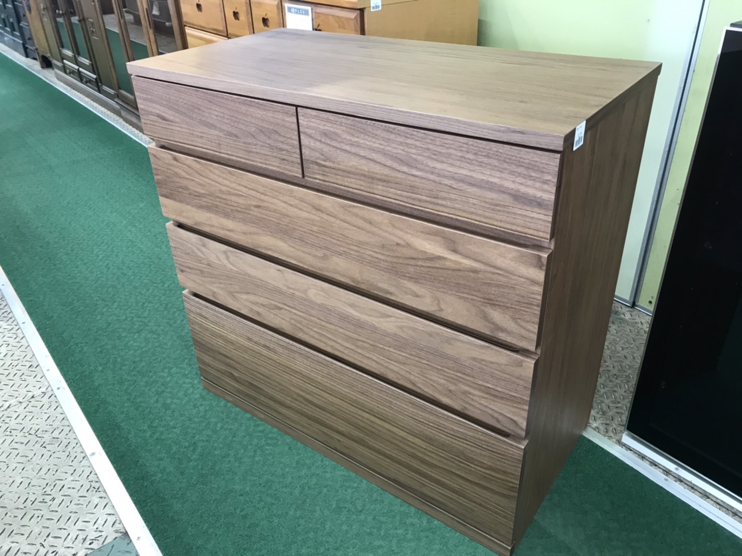 愛品館八千代店) キャスタ 【愛品館八千代店】象嵌4段チェスト 