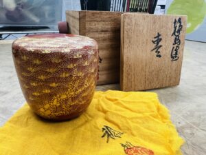 輪島塗 棗 松葉沈金 買取致しました|愛品館千葉店