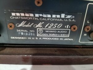 ＭＯＤＥＬ1250 プリメインアンプ