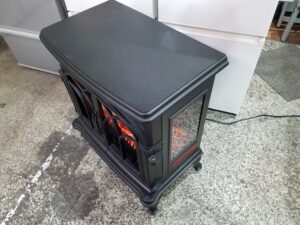 ニトリ 2018年製 BLT-990B-3-BK ワイド暖炉型ファンヒーター