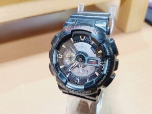 ジーショックG-SHOCK カシオ 腕時計GA-110-1BJF ブラック腕時計