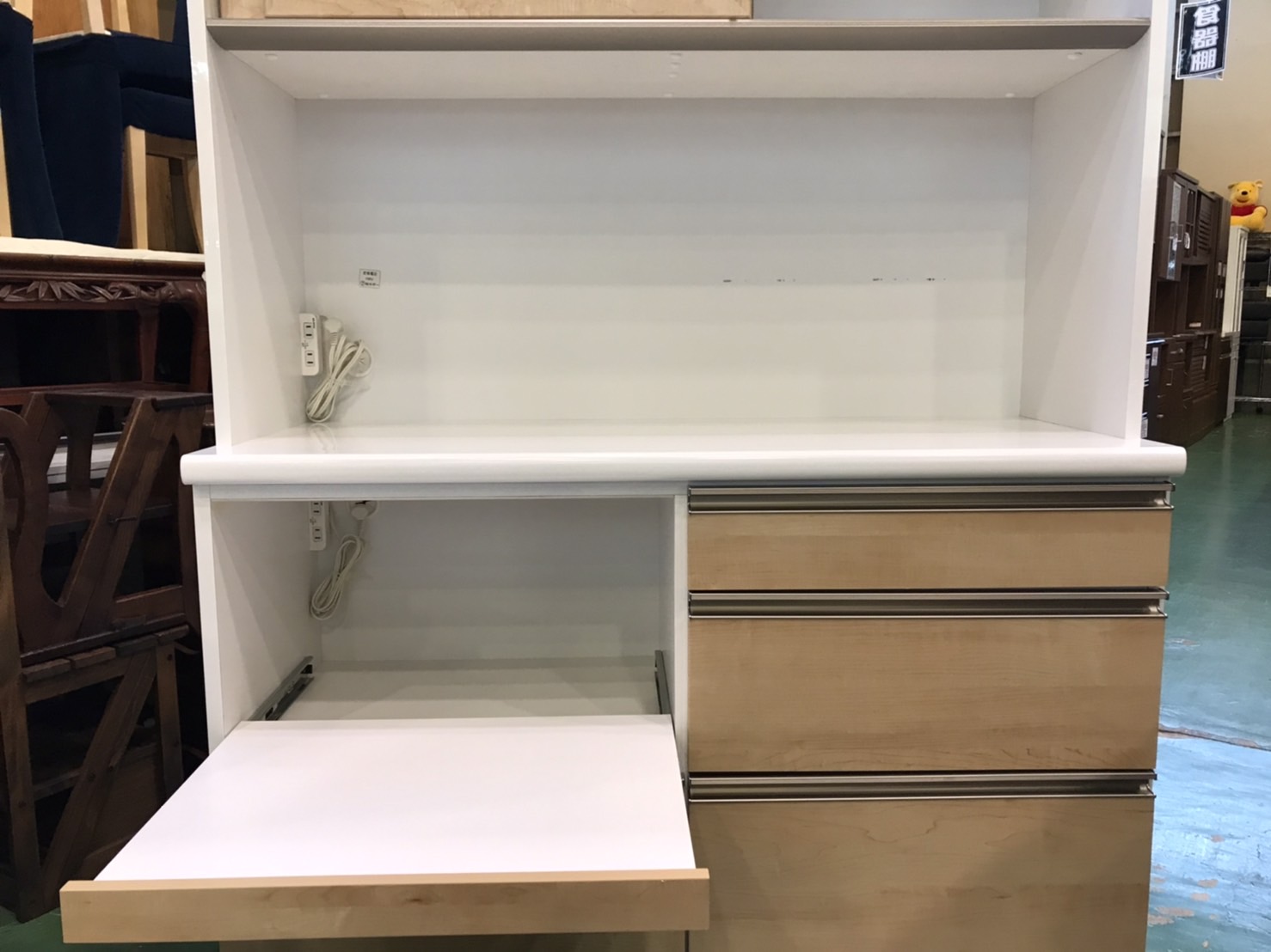 古賀家具｜スライド扉キッチンボード｜1200Pアンジュ買取致しました 