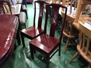 総花梨｜螺鈿細工｜ダイニング7点SET買取致しました｜愛品館八千代店  