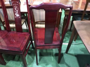 総花梨｜螺鈿細工｜ダイニング7点SET買取致しました｜愛品館八千代店  