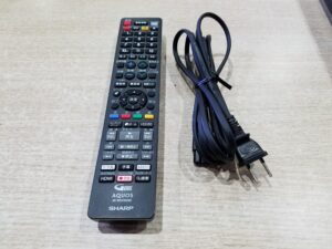 SHARP 2022年製 ブルーレイレコーダー 4B-C40DT3