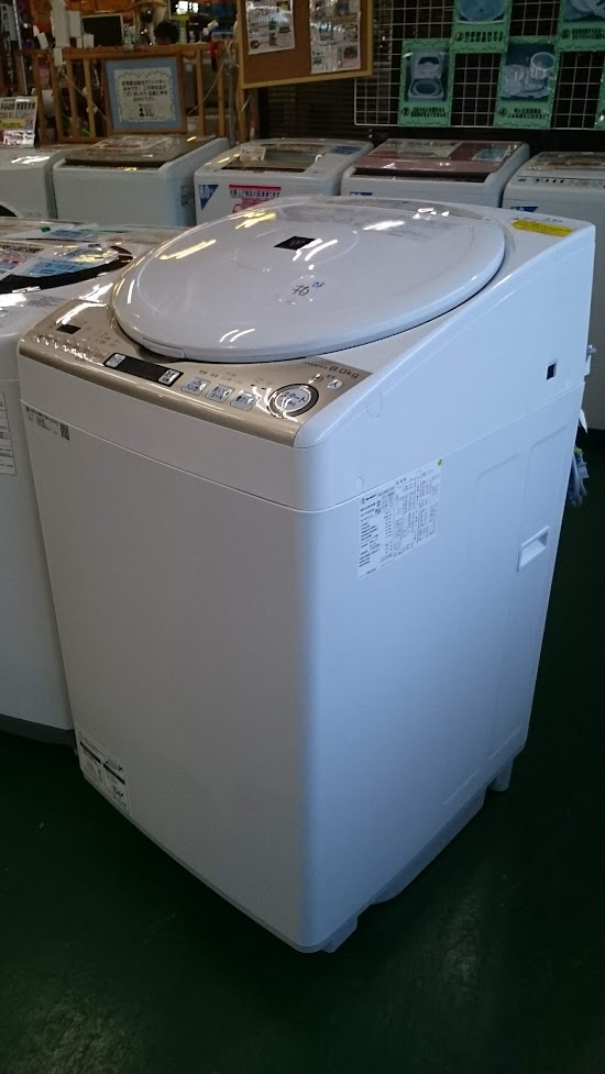 SHARP|8.0kg|洗濯乾燥機|ES-TX8EKS| 買取いたしました|愛品倶楽部柏店 