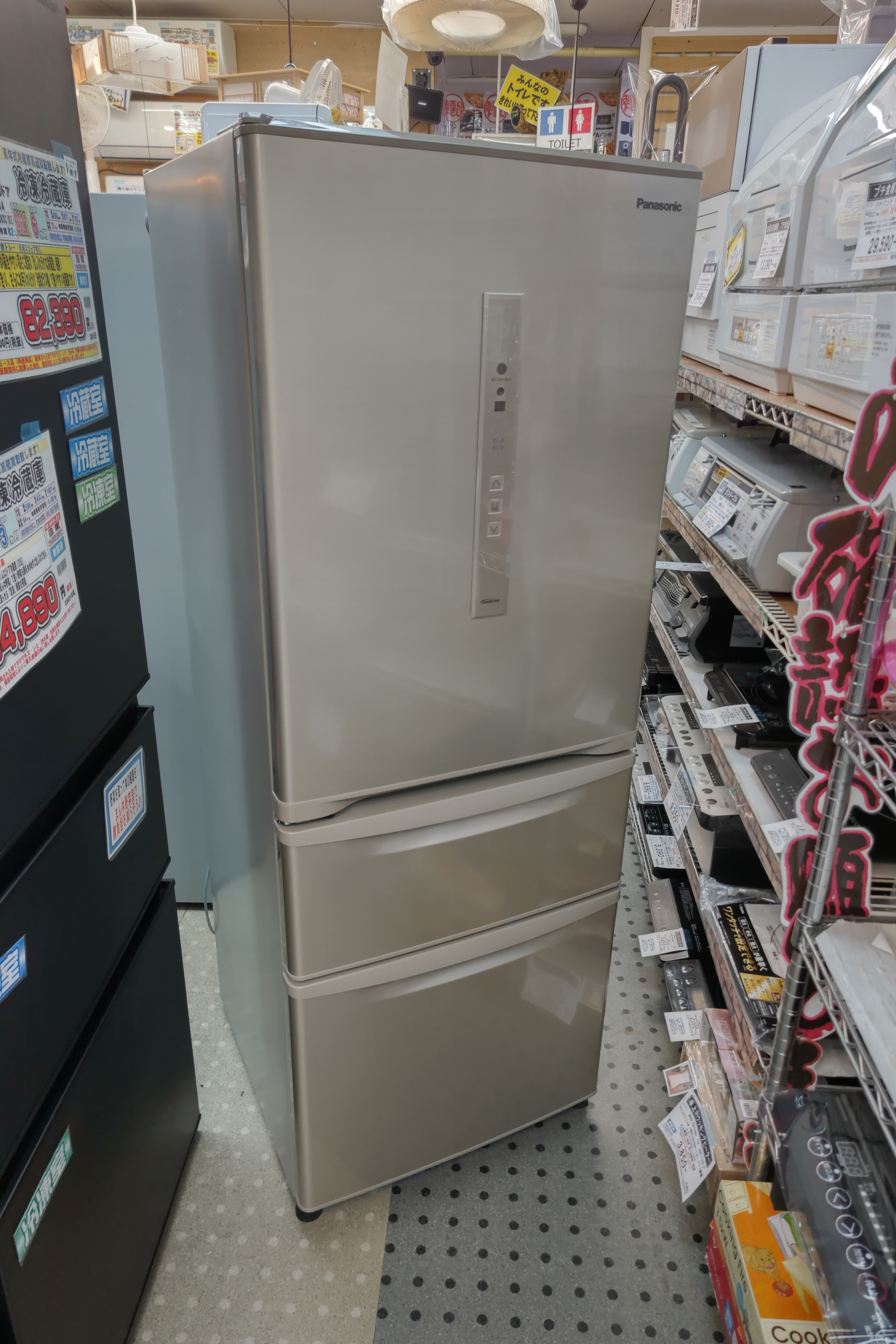 Panasonic 315L 3ﾄﾞｱ冷蔵庫 買取致しました｜愛品館千葉店