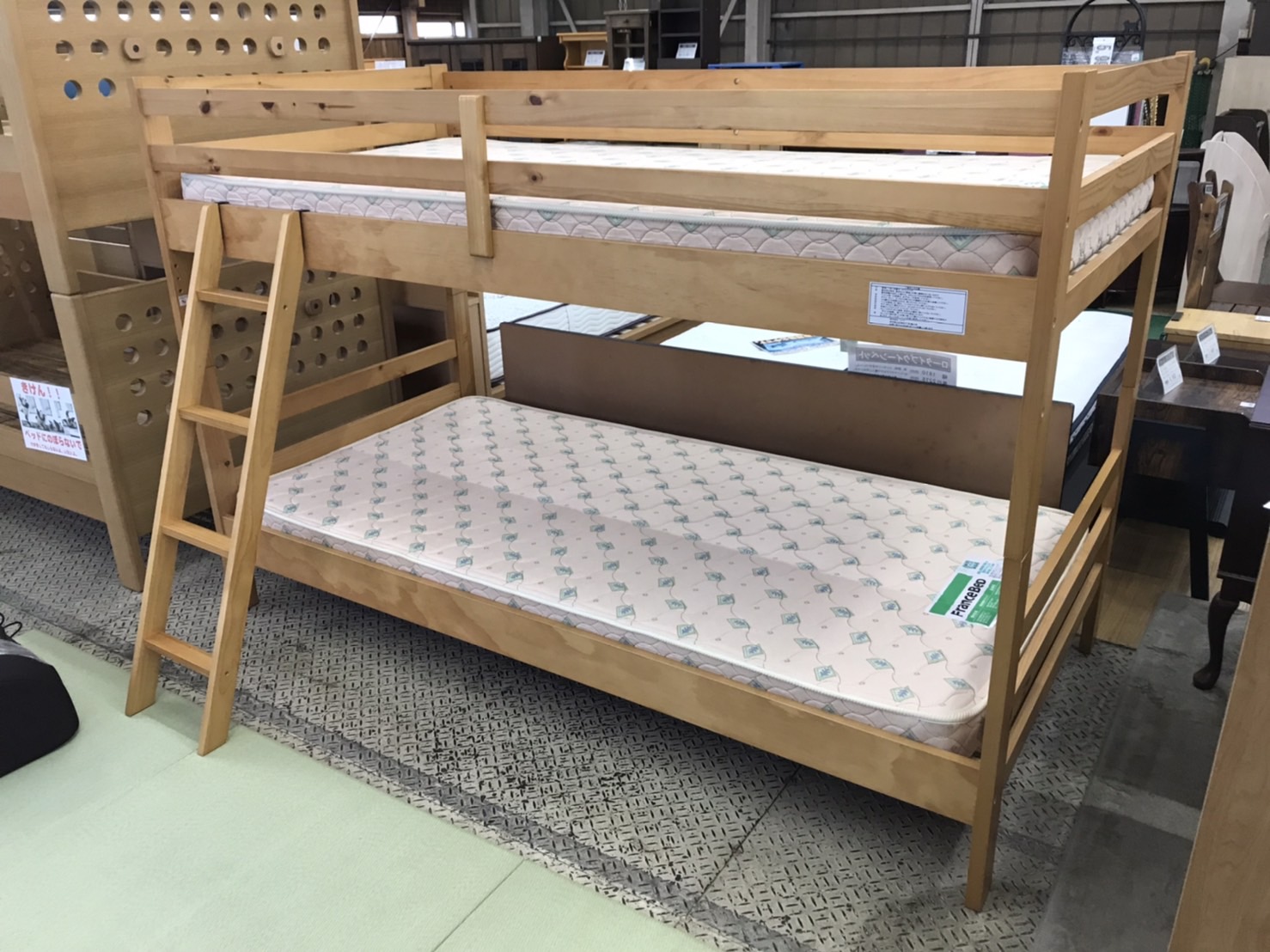 ニトリ｜2段ベッド｜ドール｜マットレス付買取致しました｜愛品館 