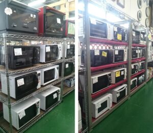 店内画像 電子レンジ・オーブンレンジ①