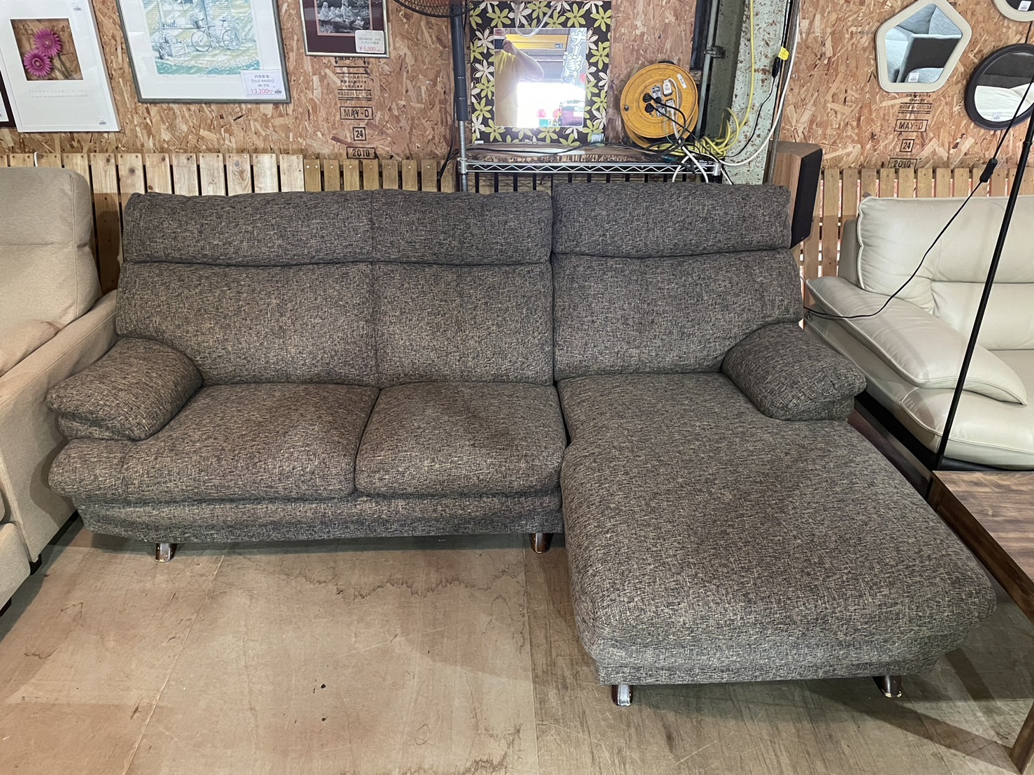 リビンズ｜ジェム｜カウチソファ入荷しました｜愛品館市原店  