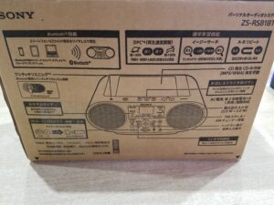 SONY｜ZS-RS81BT パーソナルオーディオシステム
