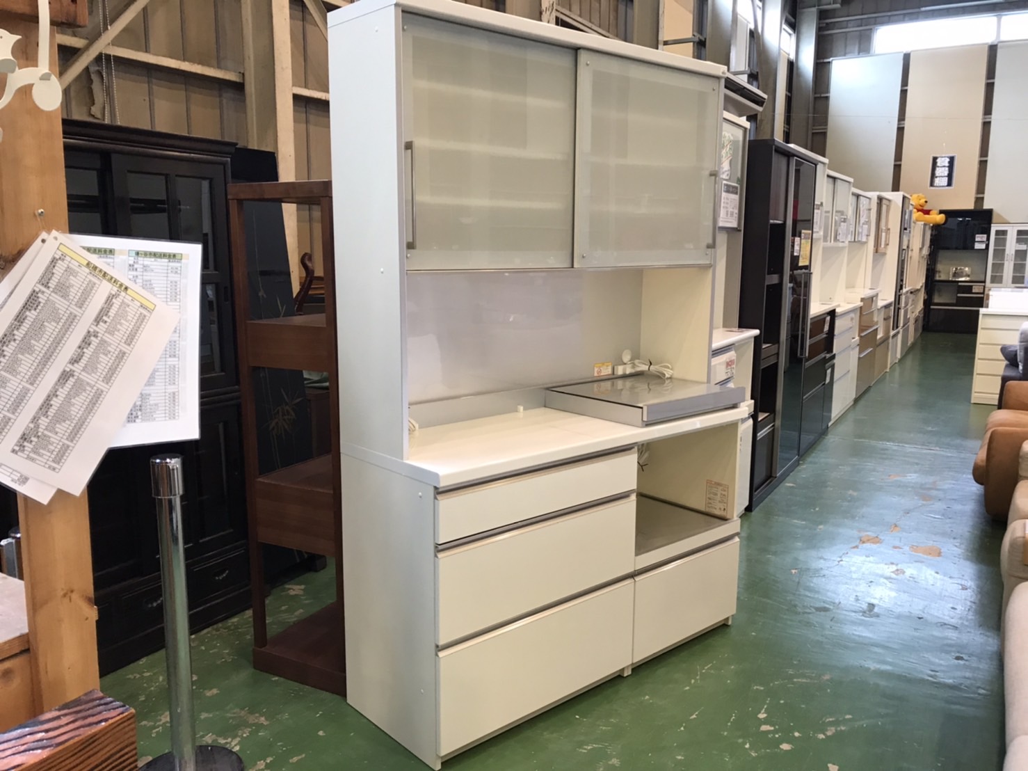 パモウナ｜スライド扉キッチンボード買取致しました｜愛品館八千代店  