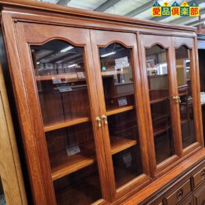 花梨材 シノワズリ デザイン 大型4枚扉 飾り棚 入荷！愛品倶楽部柏店  