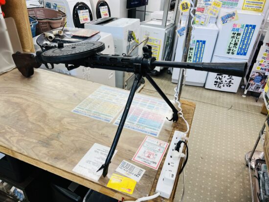 DP-28 軽機関銃 無可動実銃 買取致しました