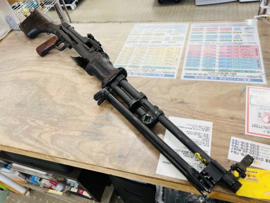 RPD軽機関銃 無可動実銃 買取致しました