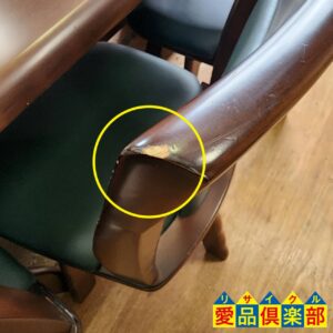 回転チェア ダイニング7点セット4