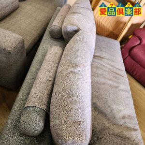 大塚家具購入品 イタリアerba社製3Pソファー シェーズロングSET2