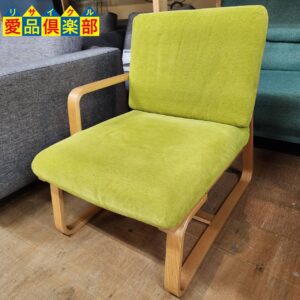 無印良品 リビングでもダイニングでもつかえるソファチェア・オーク材 
