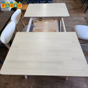 LOWYA ニュータフ 伸長式ダイニング5点セット2