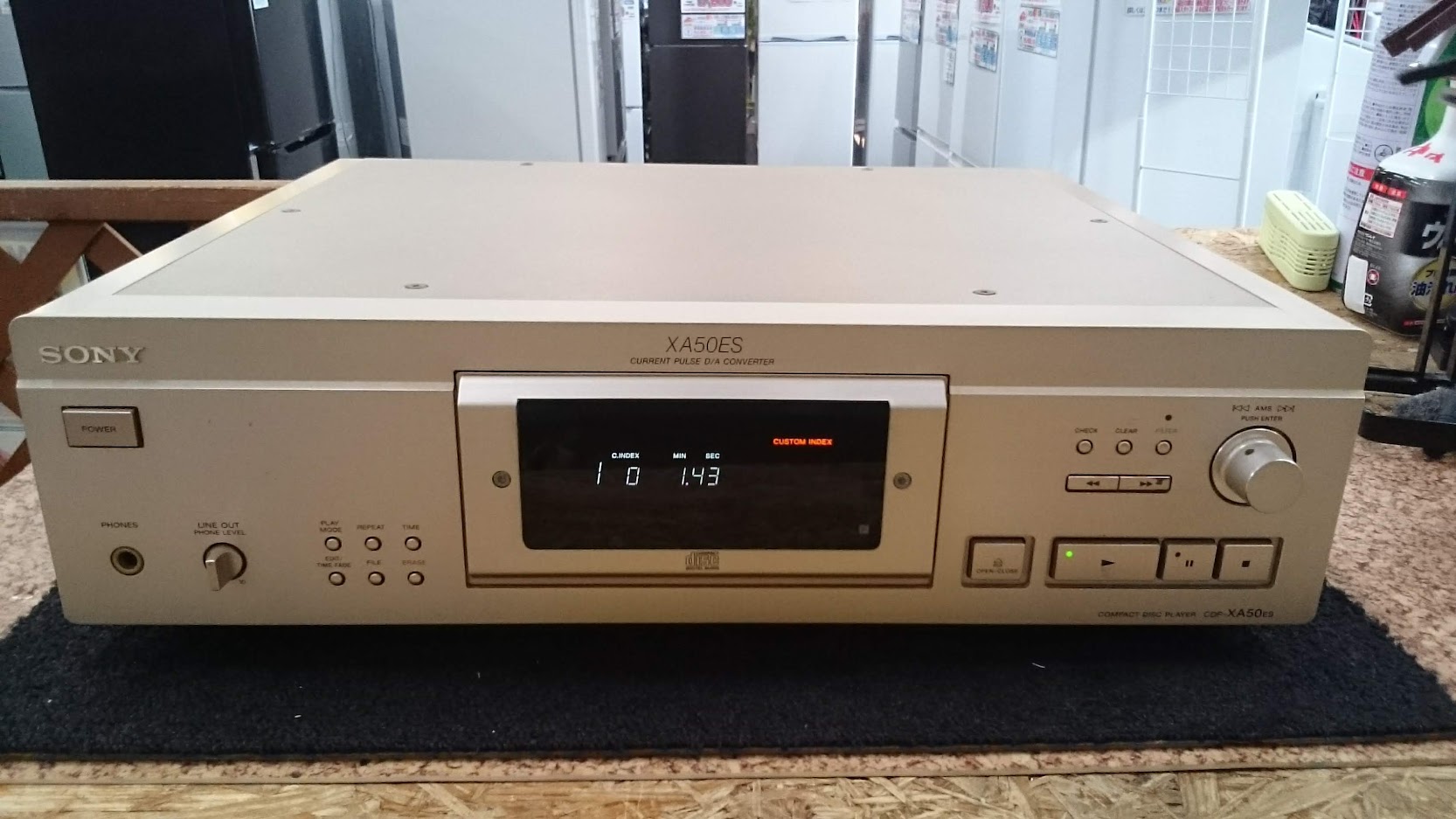 SONY|CDプレーヤー|CDP-XA50ES|買取致しました|愛品倶楽部 柏店 