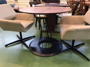 ニトリ｜円卓ダイニング3点セット｜コルーナ買取致しました｜愛品館 