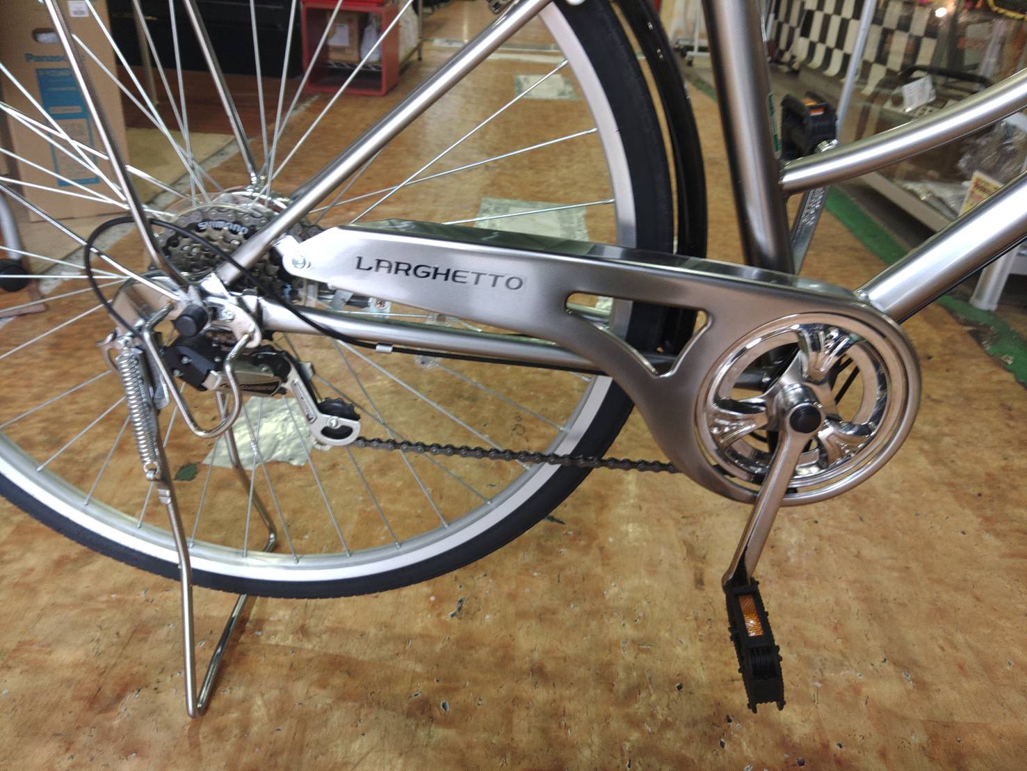 サイモトLARGHETTO27インチ自転車買取｜愛品館市原店 | リサイクル 