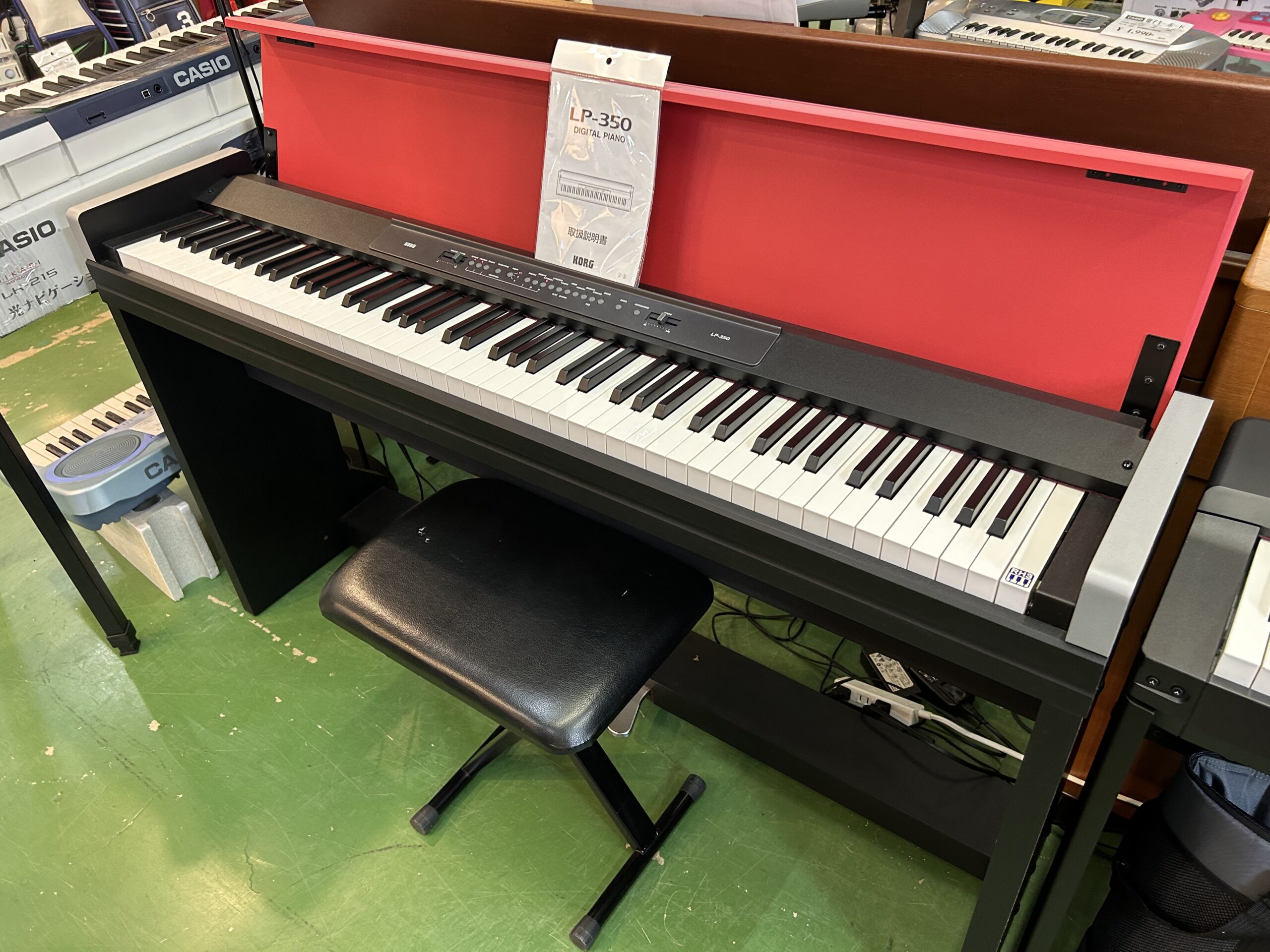 電子ピアノ KORG コルグ 88鍵 LP-350 白 - その他