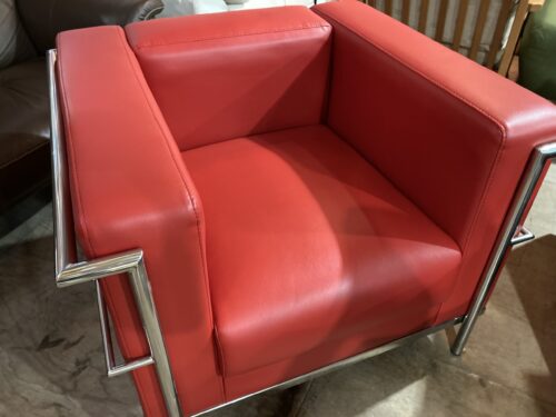 愛品館 市原店】ル・コルビジェLC2｜リプロダクト｜1人掛けソファ - 1 