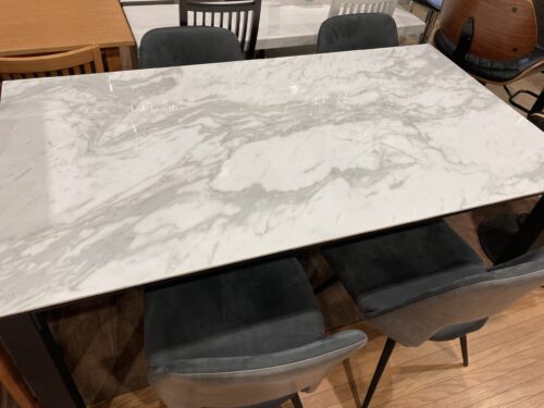 大理石調ダイニング5点セット入荷致しました！ | リサイクルショップ  