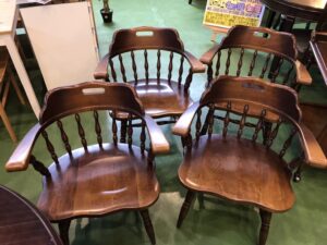 飛騨産業｜穂高｜円卓ダイニング5点セット買取致しました｜愛品館  