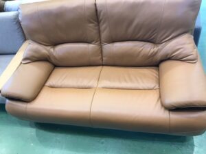 2人掛本革ソファ(BR)買取致しました｜愛品館八千代店 | リサイクル  