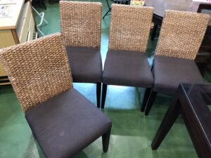 PERFORMAX｜パフォーマックス｜ガラスダイニング5点セット買取  