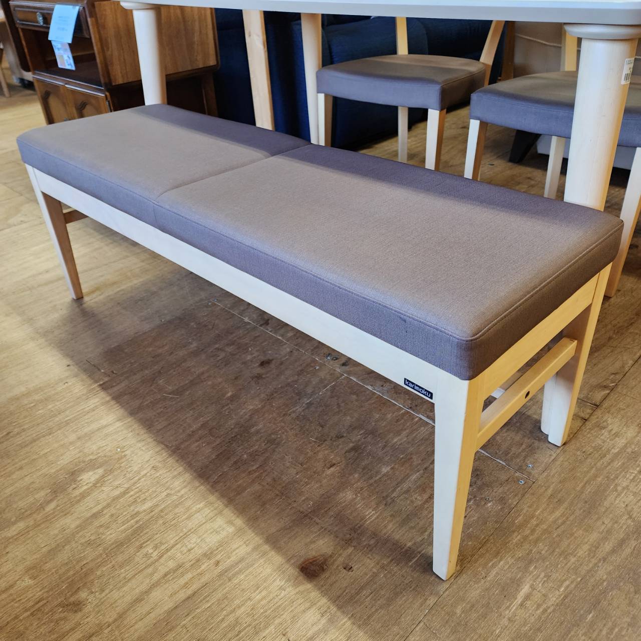 カリモク ベンチダイニング4点セット 販売中！愛品倶楽部柏店  