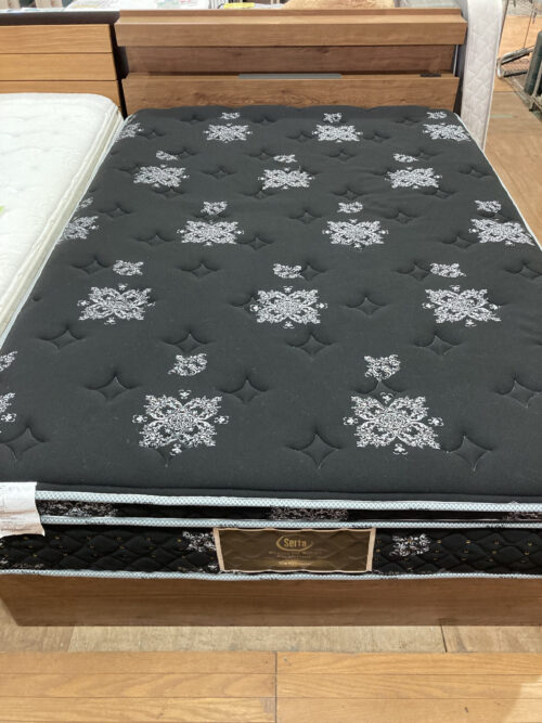 中古Serta セルタ ダブルベッド+マットレス