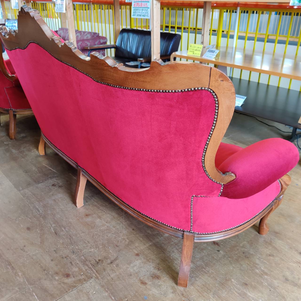 ロココ調 ワイド3Pソファ 販売中！愛品倶楽部柏店 | リサイクル  