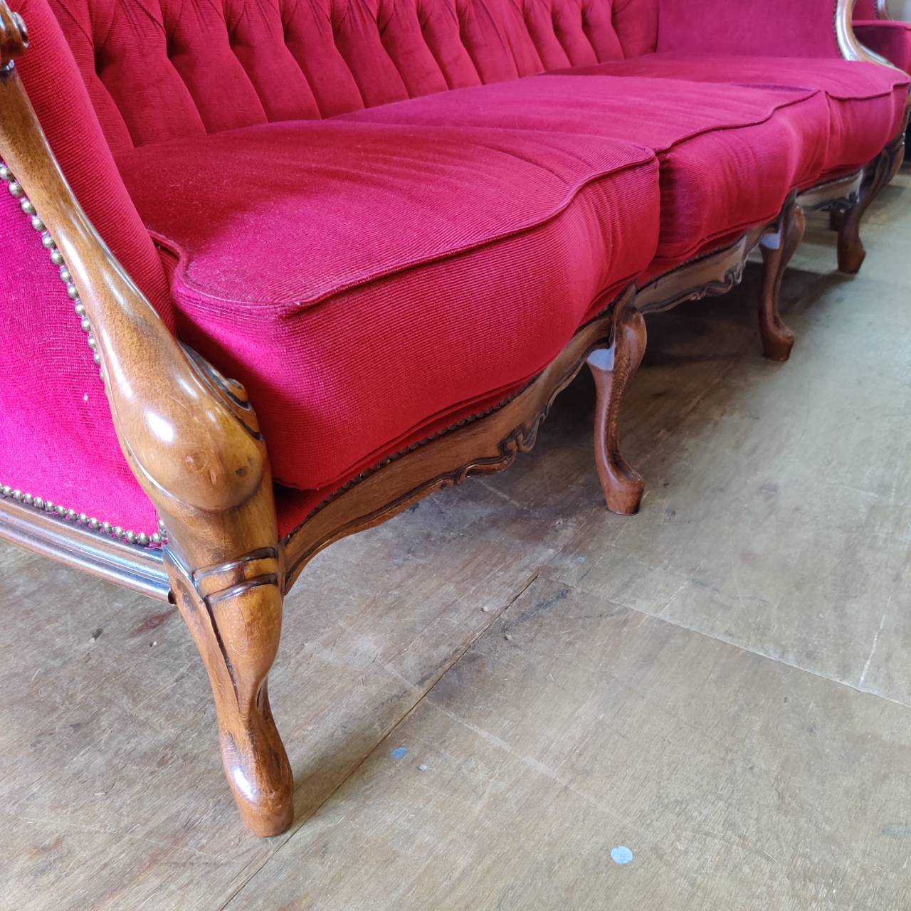 ロココ調 ワイド3Pソファ 販売中！愛品倶楽部柏店 | リサイクル  