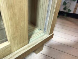 無印良品｜ガラス扉キャビネット｜オーク材買取致しました｜愛品館 