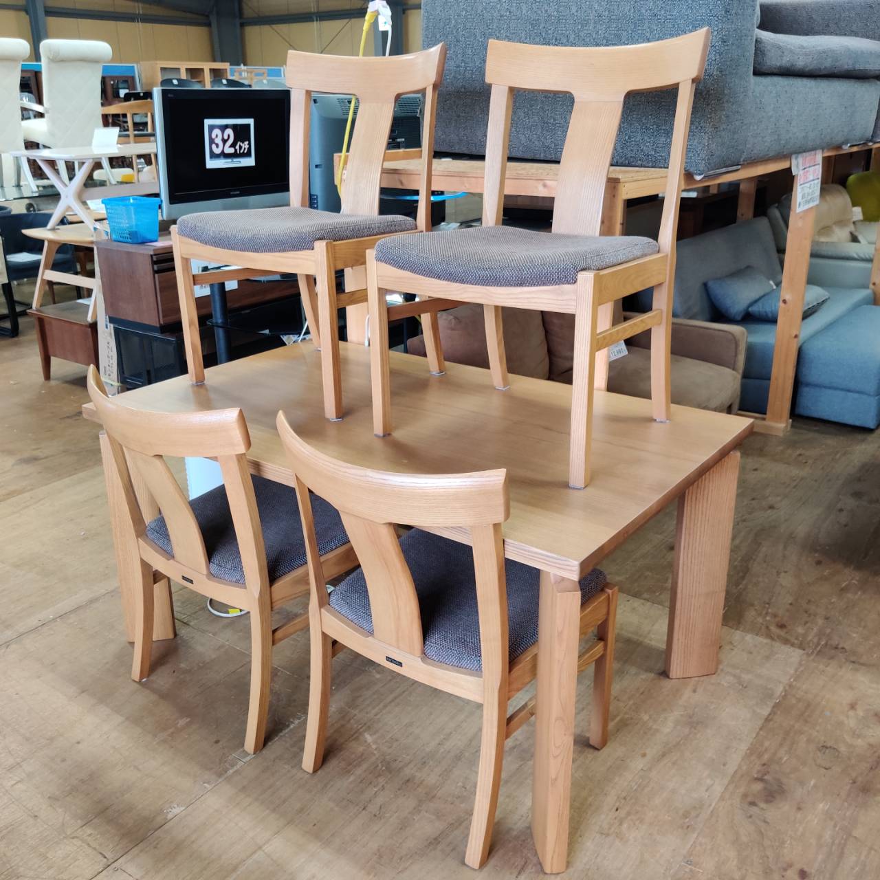 カリモク ダイニング5点セット 販売中！愛品倶楽部柏店 | リサイクル  