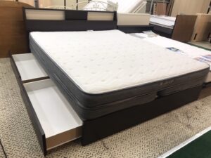 ニトリ｜クイーンベッド｜NスリープハードH1-02CR買取致しました｜愛品 